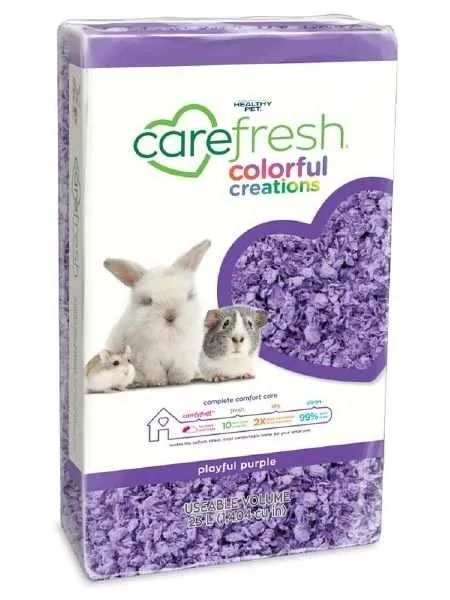 23 Ltr Healthy Pet Carefresh Playful Purple - Litter & Bedding
